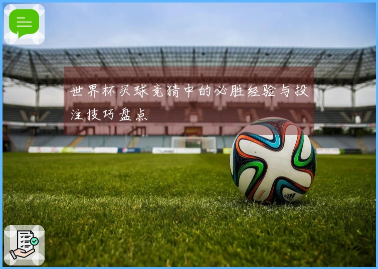 世界杯买球竞猜中的必胜经验与投注技巧盘点